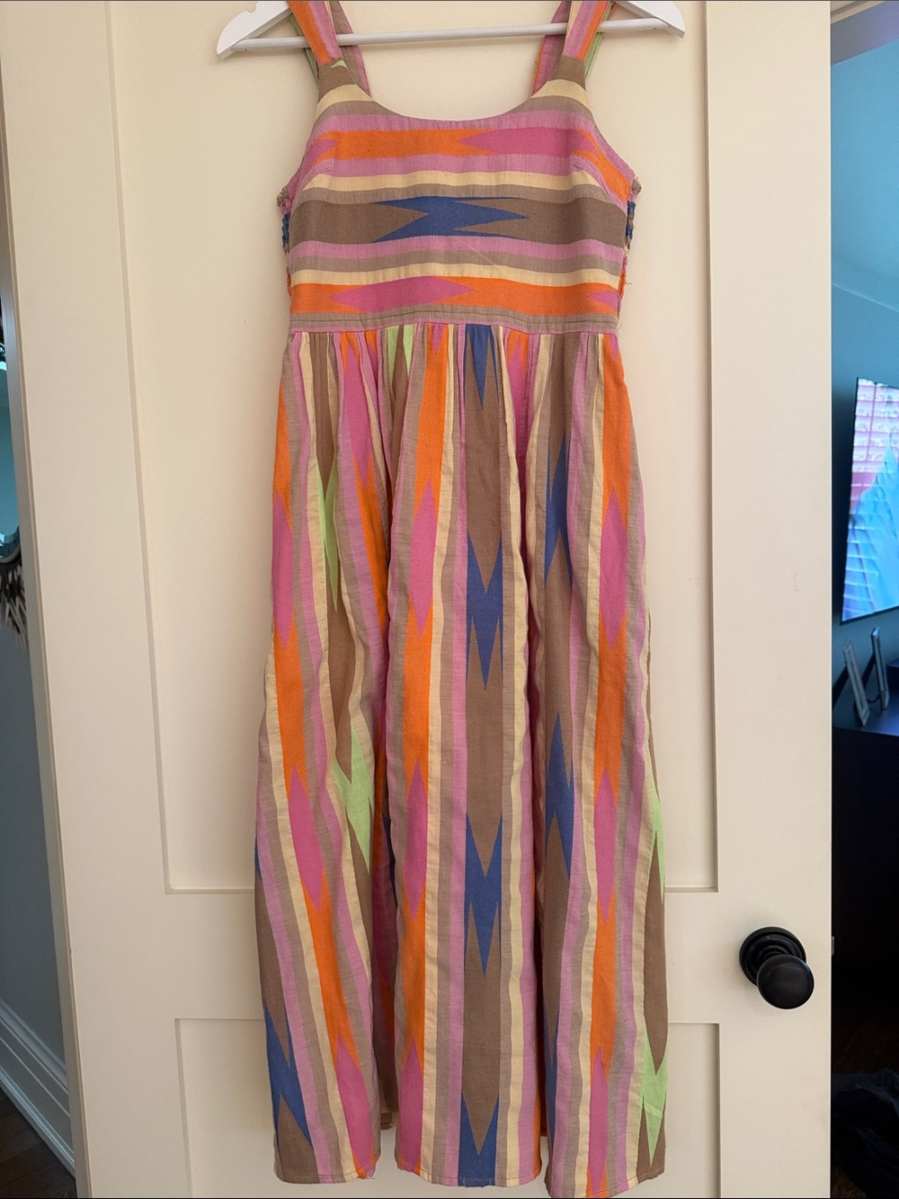 NIC+ZOE Women’s Colorful Striped Sundress - size XS